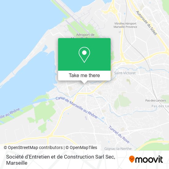 Société d'Entretien et de Construction Sarl Sec map