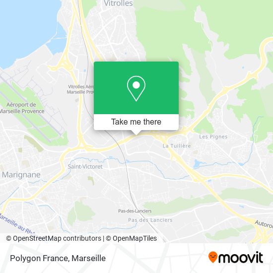 Mapa Polygon France