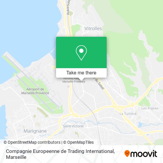 Compagnie Europeenne de Trading International map