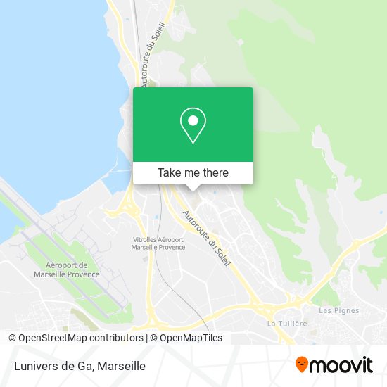 Lunivers de Ga map