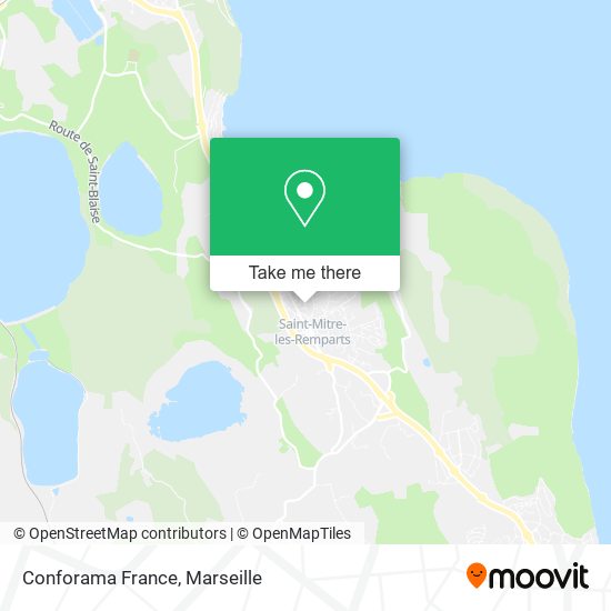 Conforama France map