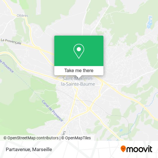 Partavenue map