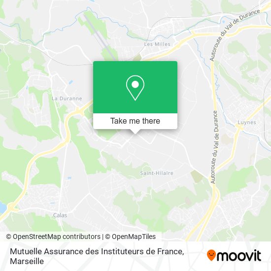 Mutuelle Assurance des Instituteurs de France map