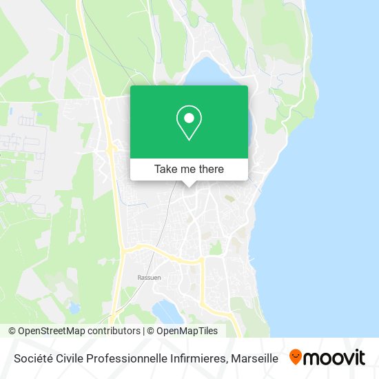 Société Civile Professionnelle Infirmieres map