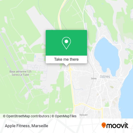 Mapa Apple Fitness