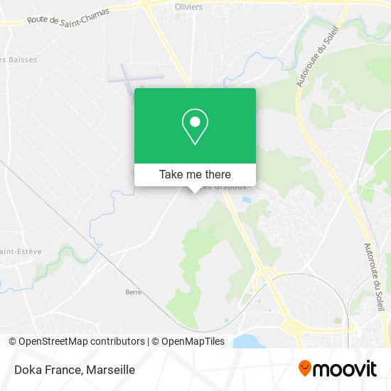 Doka France map