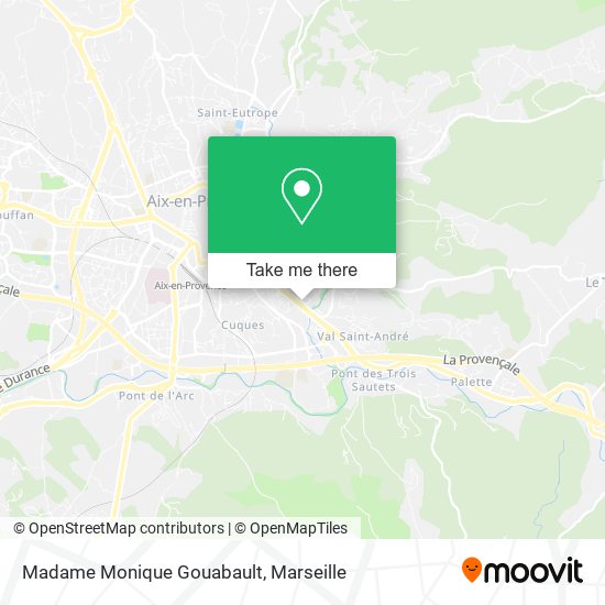 Madame Monique Gouabault map