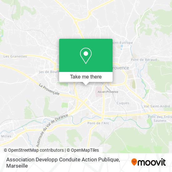 Association Developp Conduite Action Publique map
