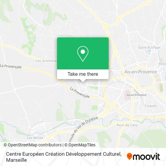 Centre Européen Création Développement Culturel map