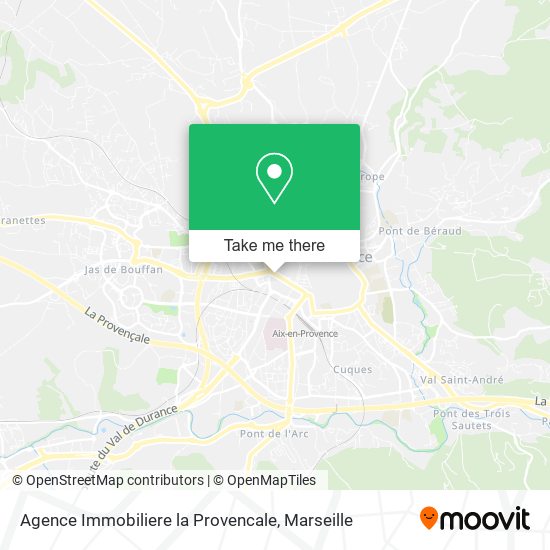 Agence Immobiliere la Provencale map