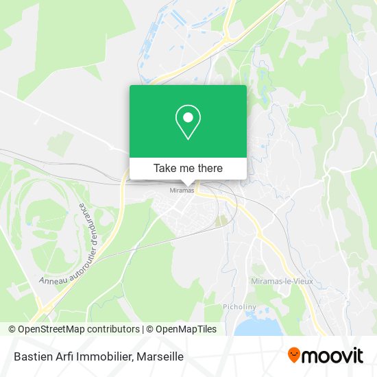 Bastien Arfi Immobilier map