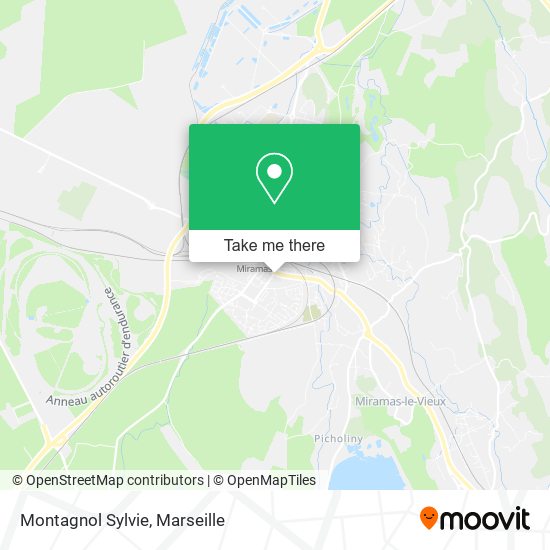 Mapa Montagnol Sylvie