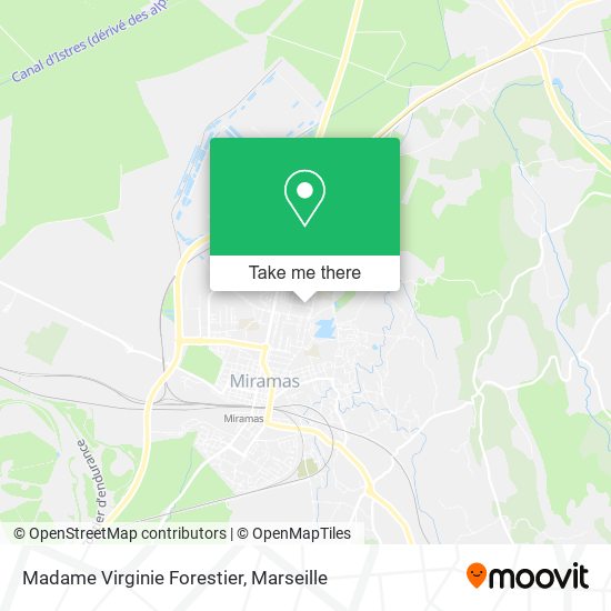 Madame Virginie Forestier map