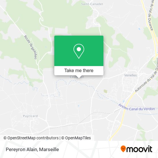 Pereyron Alain map