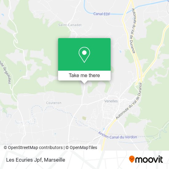 Les Ecuries Jpf map
