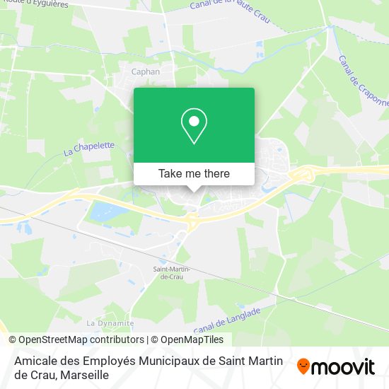 Amicale des Employés Municipaux de Saint Martin de Crau map
