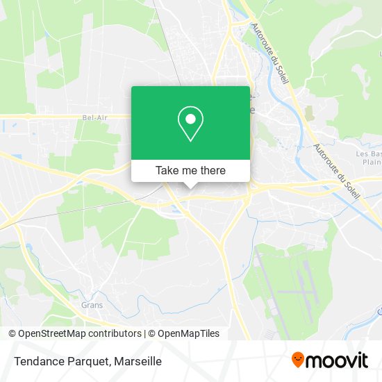 Tendance Parquet map