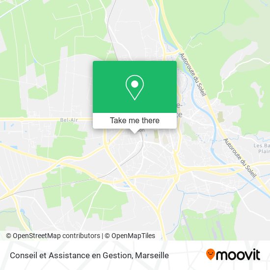 Conseil et Assistance en Gestion map