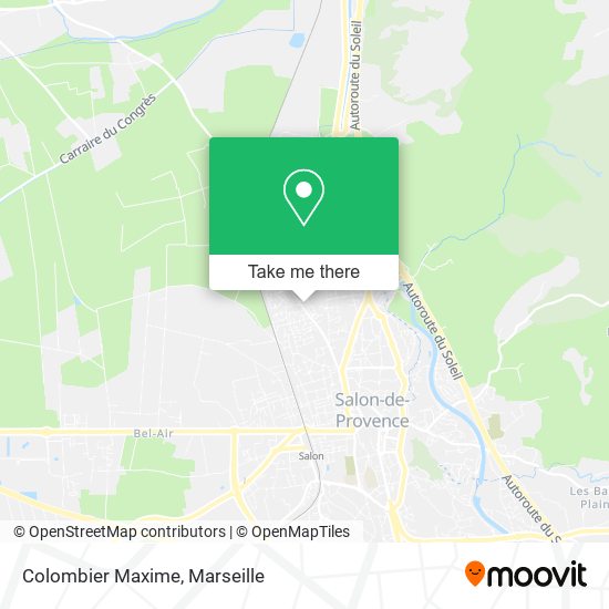 Mapa Colombier Maxime