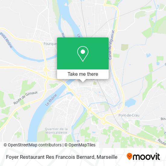 Mapa Foyer Restaurant Res Francois Bernard