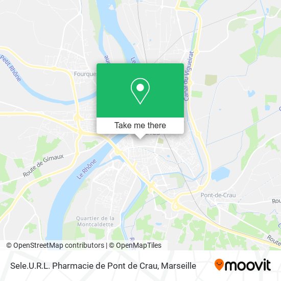 Sele.U.R.L. Pharmacie de Pont de Crau map