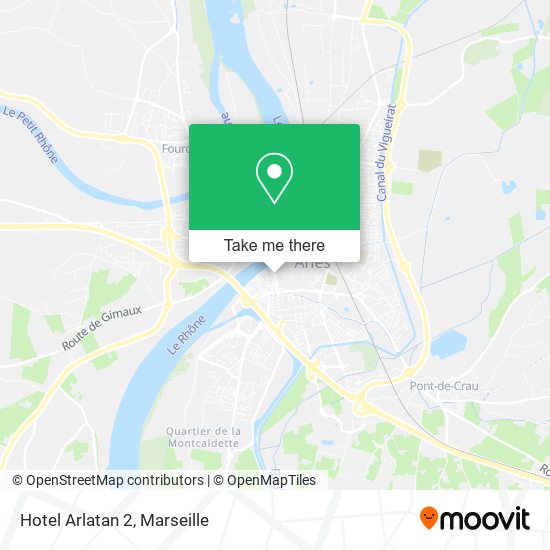 Hotel Arlatan 2 map