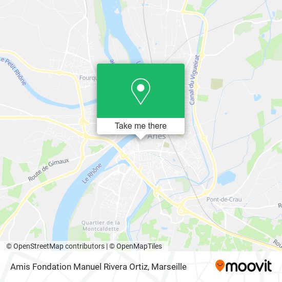 Mapa Amis Fondation Manuel Rivera Ortiz