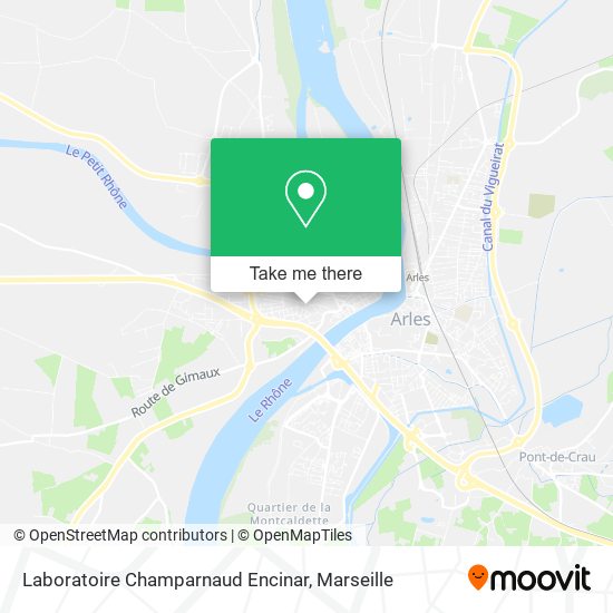 Laboratoire Champarnaud Encinar map