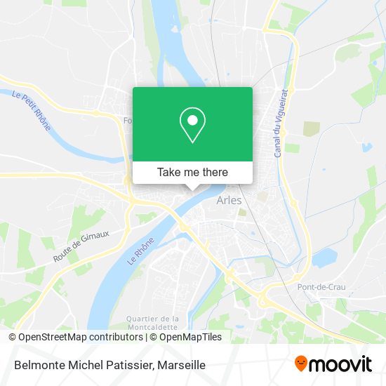 Mapa Belmonte Michel Patissier