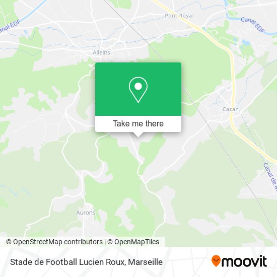 Stade de Football Lucien Roux map