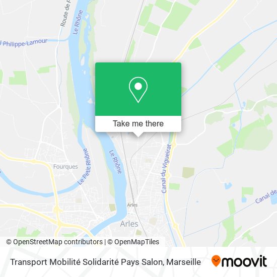 Mapa Transport Mobilité Solidarité Pays Salon