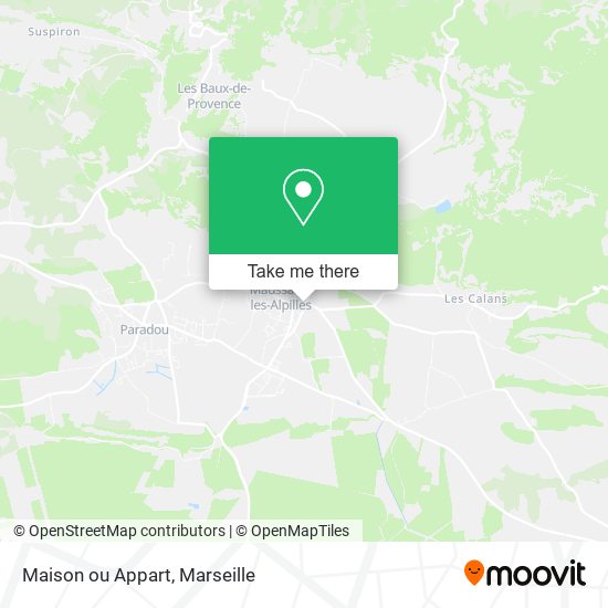 Maison ou Appart map