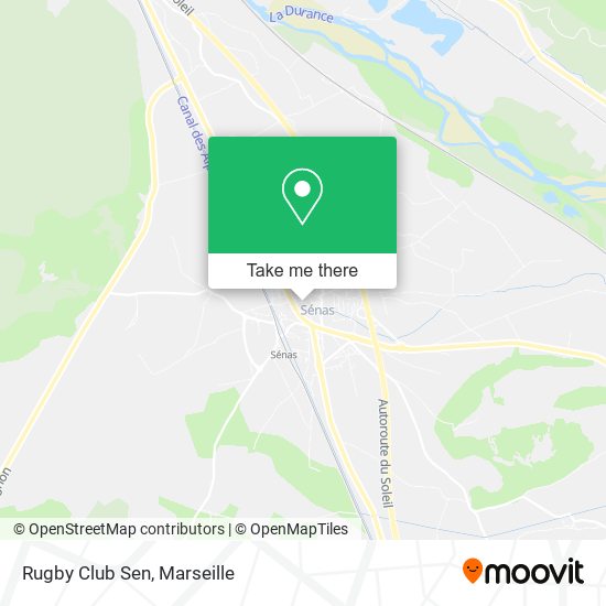 Rugby Club Sen map