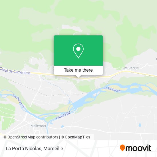 La Porta Nicolas map