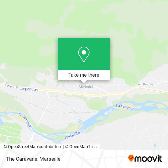 The Caravane map
