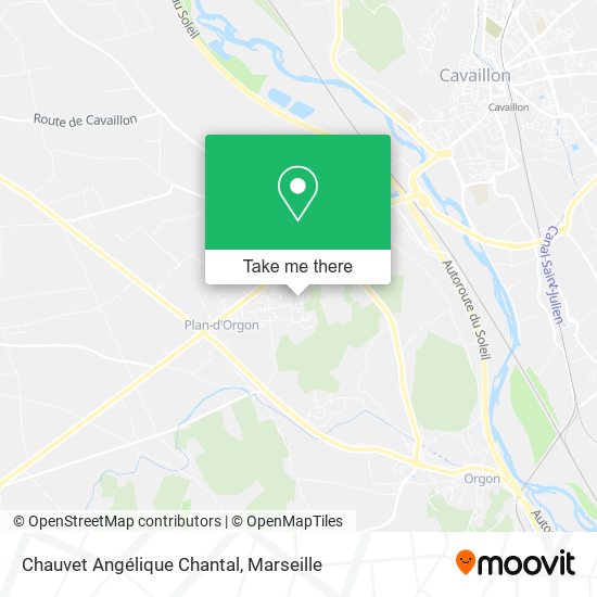 Chauvet Angélique Chantal map