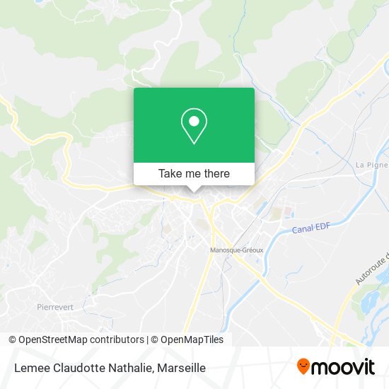 Lemee Claudotte Nathalie map