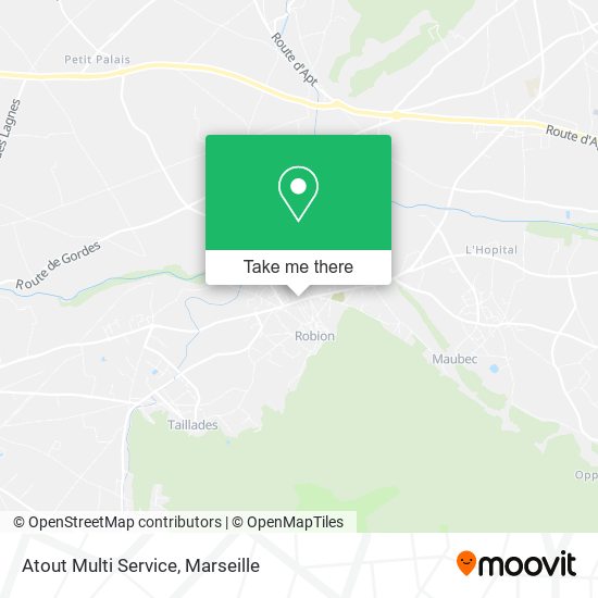 Atout Multi Service map