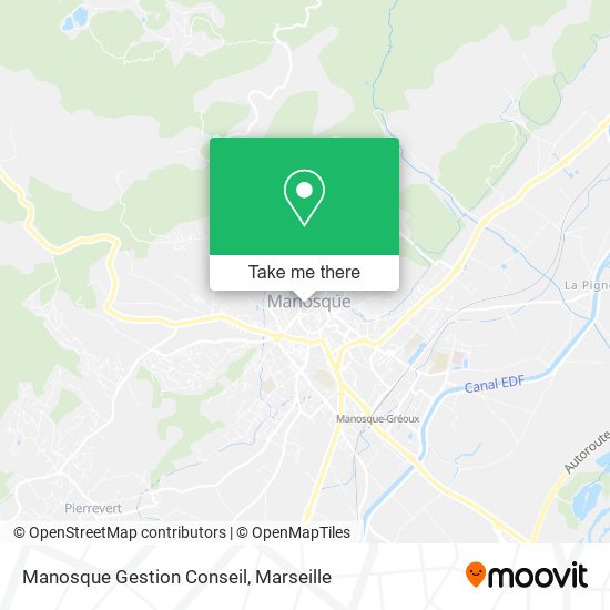 Manosque Gestion Conseil map