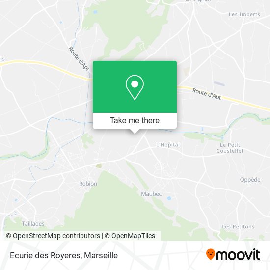 Ecurie des Royeres map