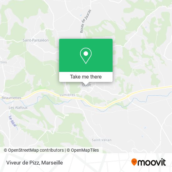 Viveur de Pizz map