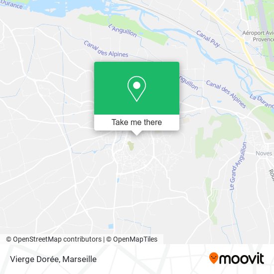Vierge Dorée map