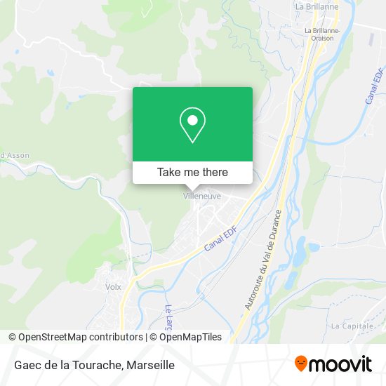 Gaec de la Tourache map