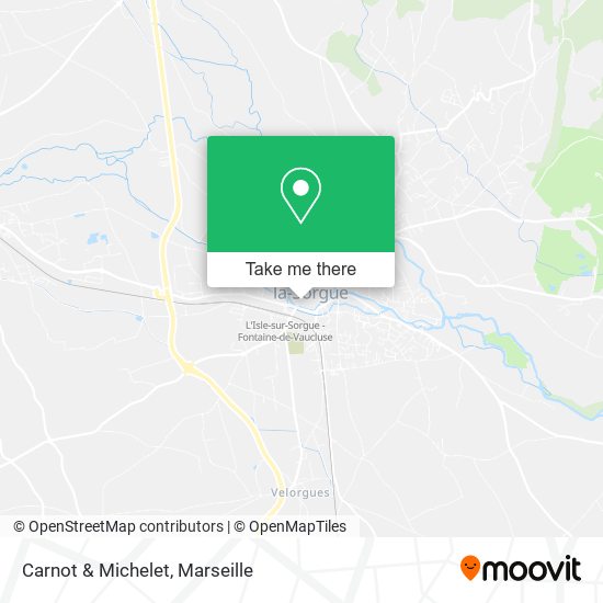 Carnot & Michelet map