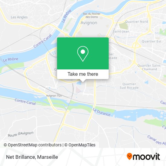 Net Brillance map