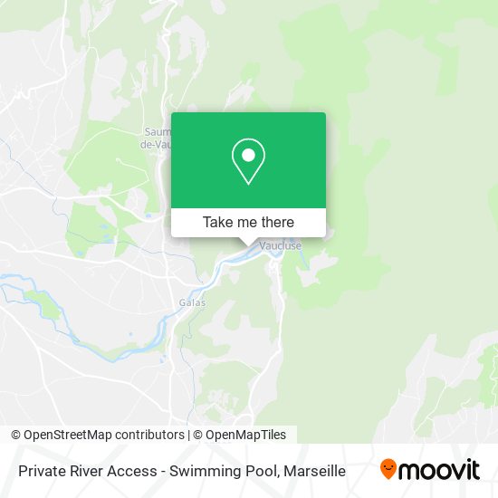 Private River Access - Swimming Pool map