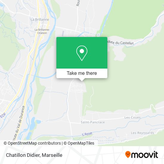 Chatillon Didier map