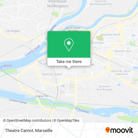 Mapa Theatre Carnot