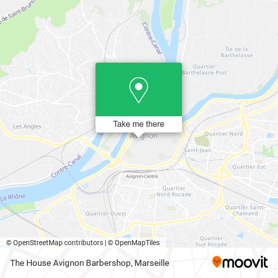 The House Avignon Barbershop map