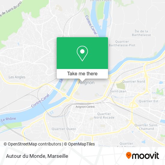 Autour du Monde map